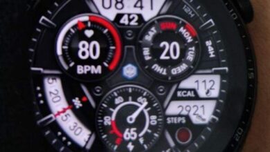 Samsung ported HQ witty series digital watch face