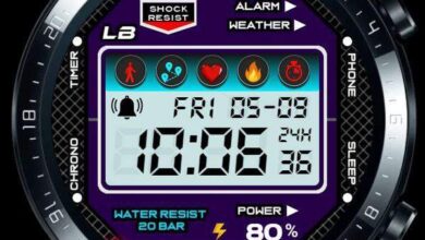 Casio multiband ported watch face theme
