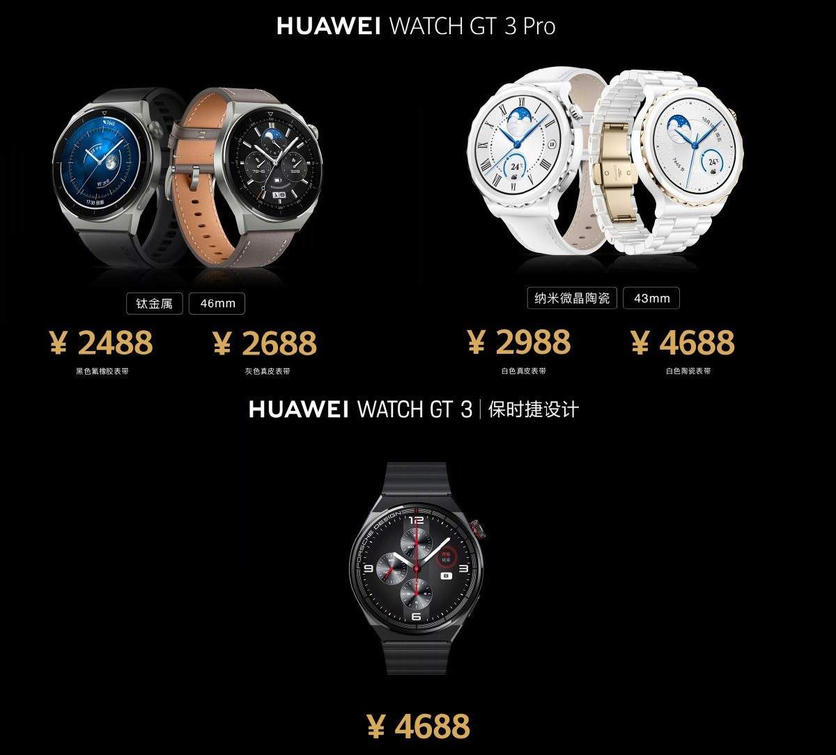 Huawei Watch GT 3 Pro launched with ECG, free diving features, can replace your car keys and much more