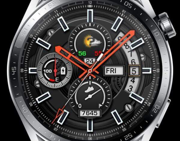 Samsung watch ported HQ watch face theme