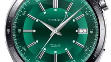 Seiko green premium watch face theme