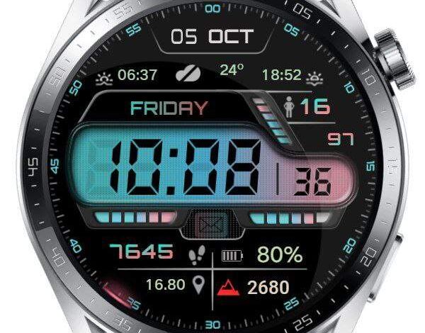 Extremely beautiful HQ digital watch face theme