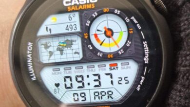 Casio world ported watch face theme
