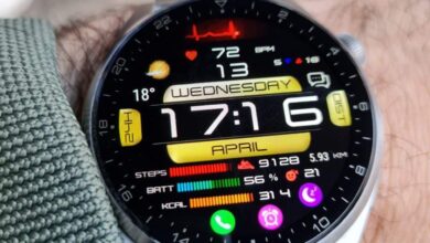 Amazing colorful animated digital watchface theme