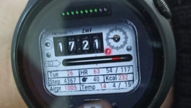 Electricity meter digital watchface theme