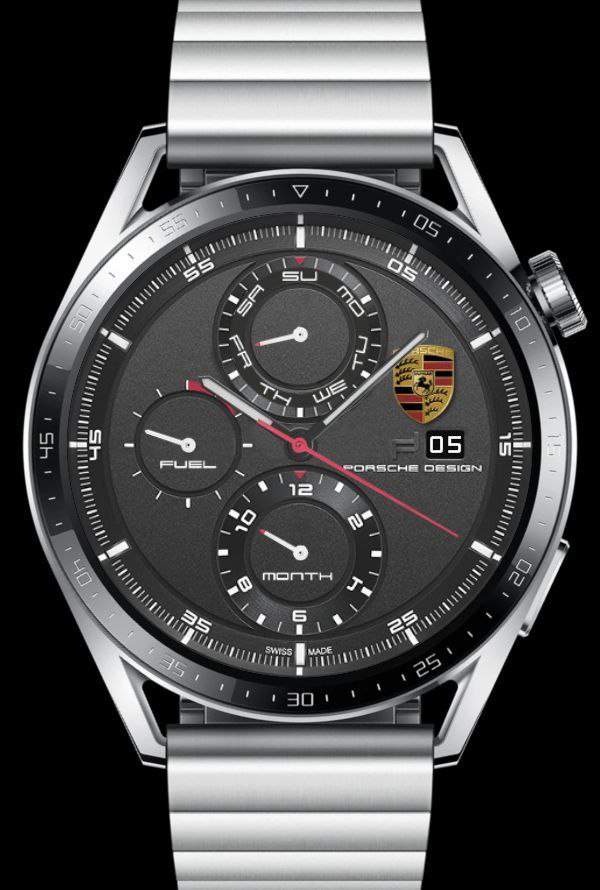 Porsche design realistic watch face theme