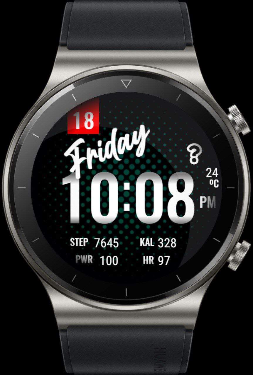 Only time digital watchface theme