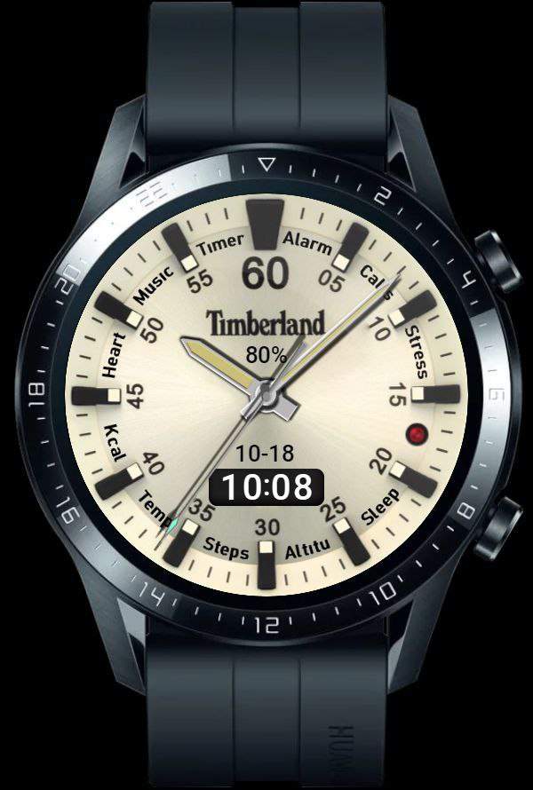 Timberland hybrid watchface theme
