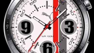 Puma high quality realistic watch face theme