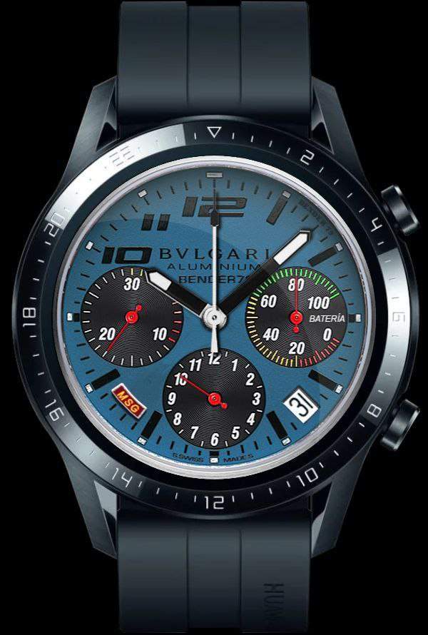 Bvlgari Ducati special edition realistic ported watch face theme