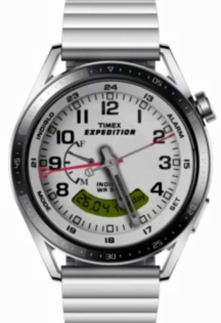 Timex Expedition realistic ported watch face theme