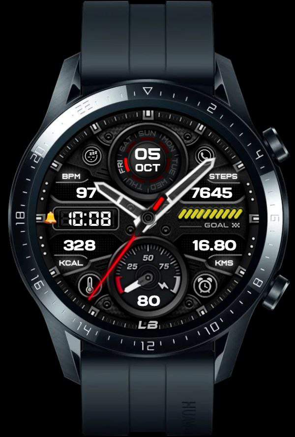 Garmin ported High quality hybrid watch face theme
