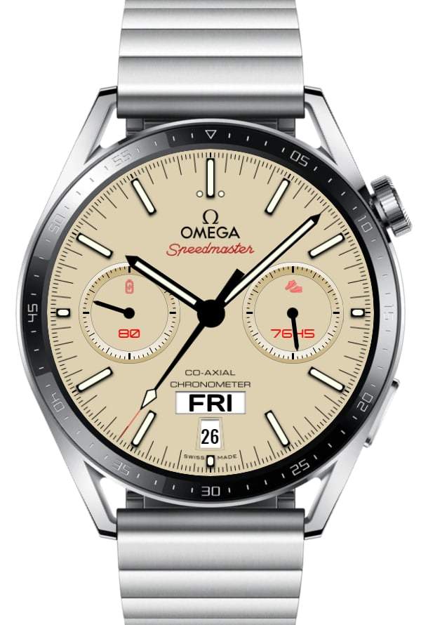 Omega Speedmaster HQ Hybrid watchface theme