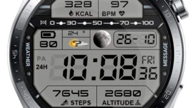 Casio G-Shock ported LCD HQ digital watch face theme