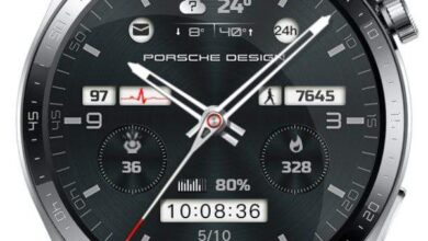 Porsche style HQ amazing hybrid Watch face theme