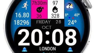 Easiest readability digital watch face theme