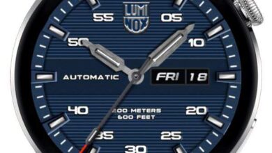 Luminox HQ ported analog watch face theme