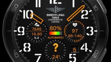 Breitling 1884 chronometer hybrid HQ watch face theme