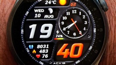 Dynamic hybrid HQ watch face theme