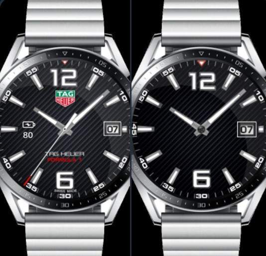 Carrera tag heuer ultra HQ realistic watch face theme with AOD