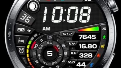 Samsung ported HQ hybrid watchface theme