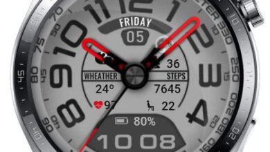 Amazing HQ Hybrid white watchface theme