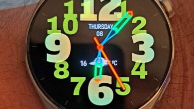Big dial amazing HQ watch face theme