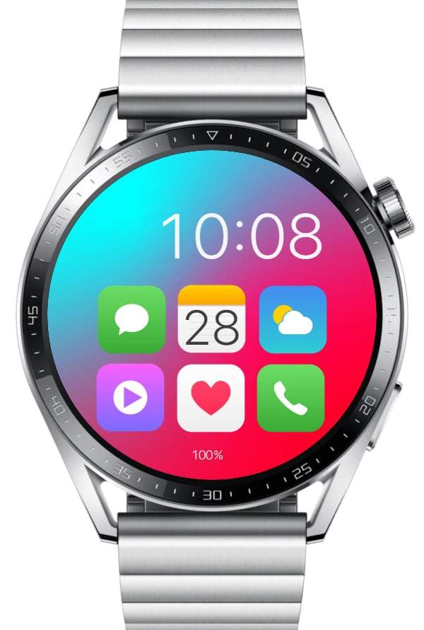 Apple watch 8 ported watch face theme