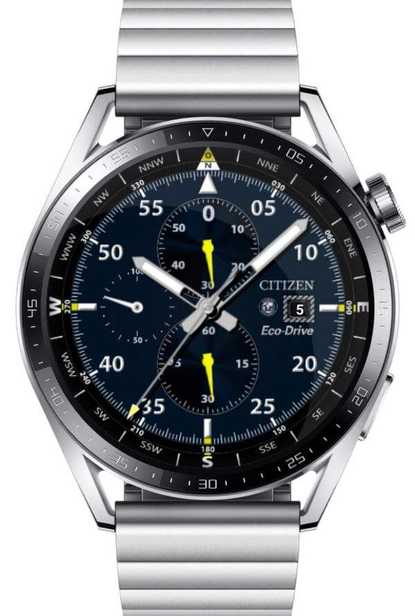 Citizen Eco drive ported HQ watch face theme