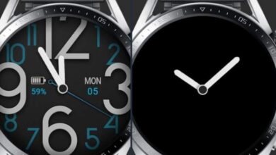 Big fonts bezel HQ watch face theme