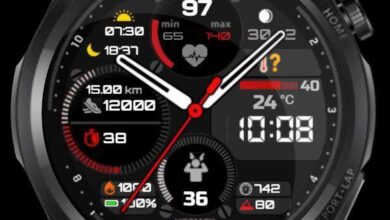 Titanium runner HQ Hybrid watchface theme