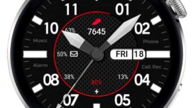 Darkest hour hybrid hq watch face theme