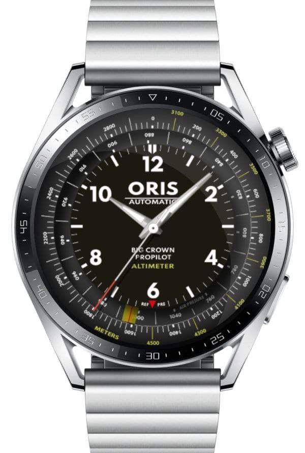 Oris automatic realistic watch face theme