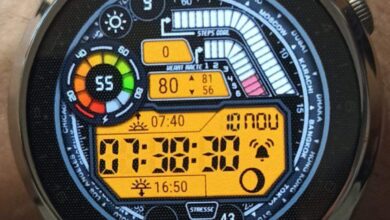 Casio ported HQ watch face theme