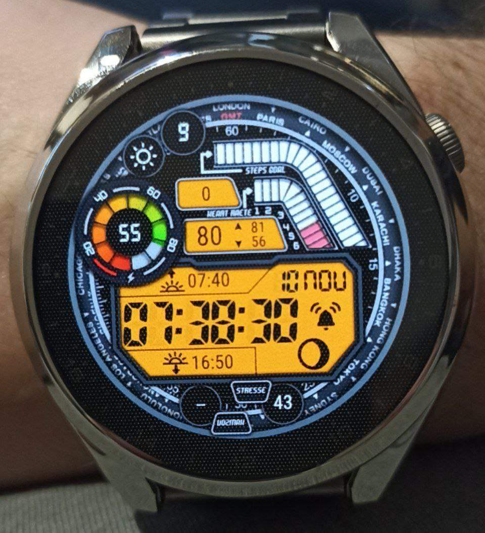 Casio ported HQ watch face theme