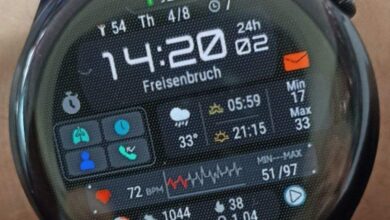 Amazing style HQ digital watch face theme