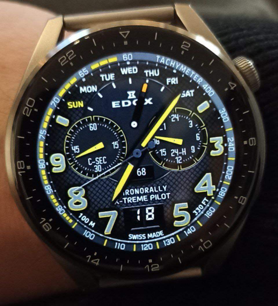 EDOX ported HQ watch face theme