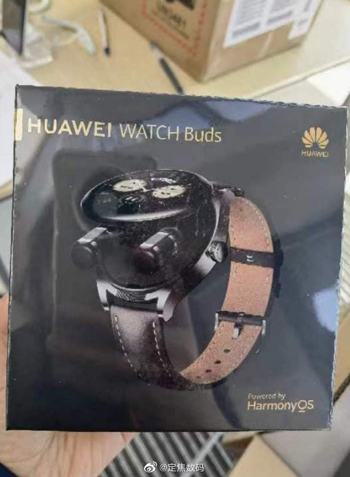 Huawei Watch Buds: New packaging leaks for smartwatch with removable earbuds