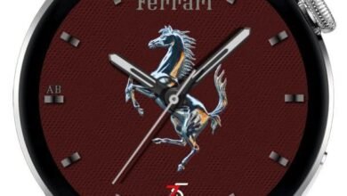 Ferrari HQ analog watch face theme