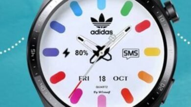 Addidas ported HQ hybrid watch face theme