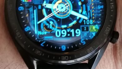 Atomic reactor hybrid watch face theme