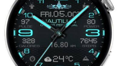 Nauticals queen realistic watch face theme