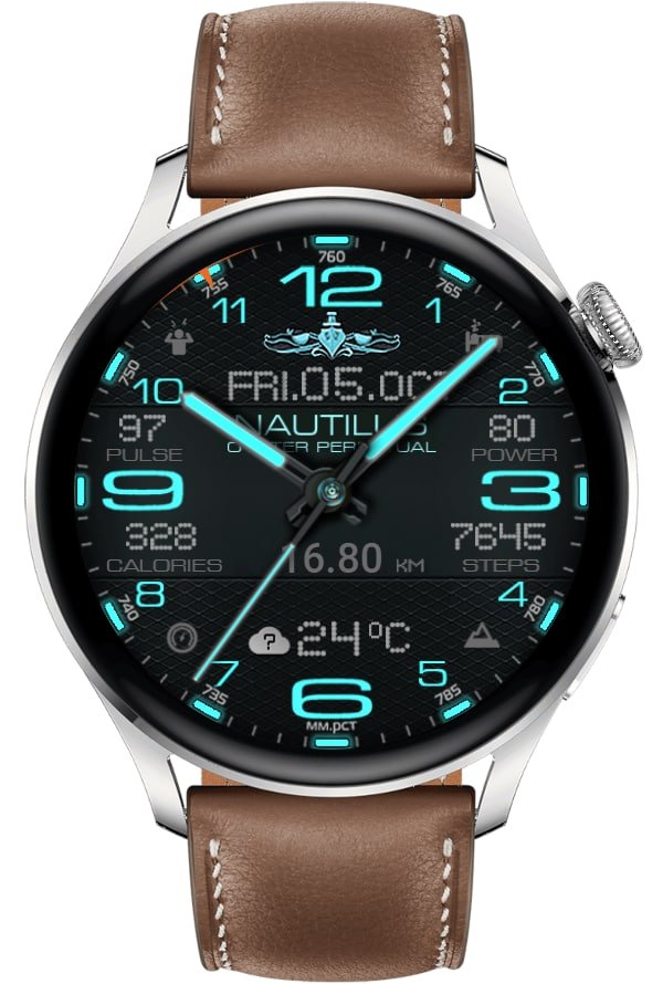 Nauticals queen realistic watch face theme