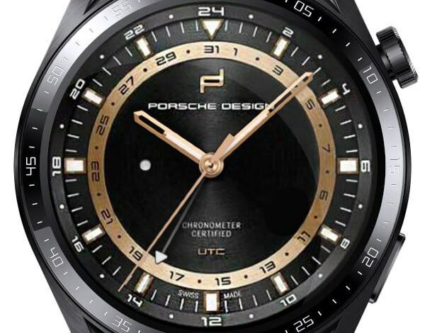 Porsche HQ 2023 analog watch face theme