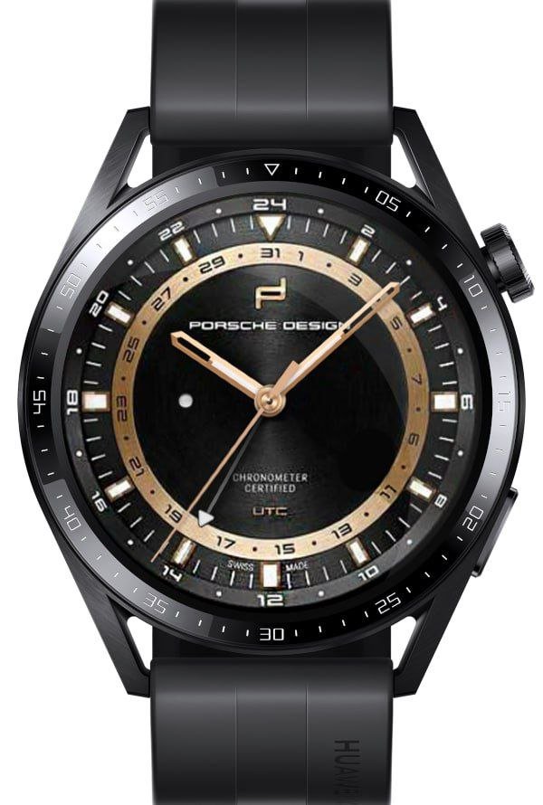 Porsche HQ 2023 analog watch face theme