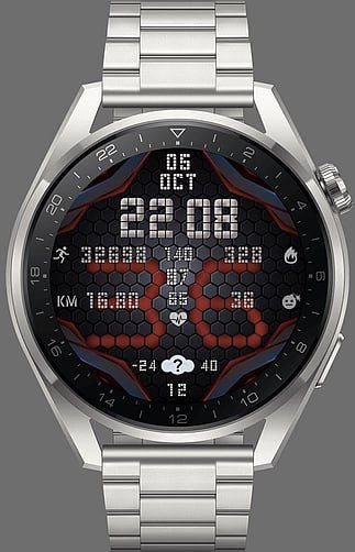 Spider cave digital watch face theme