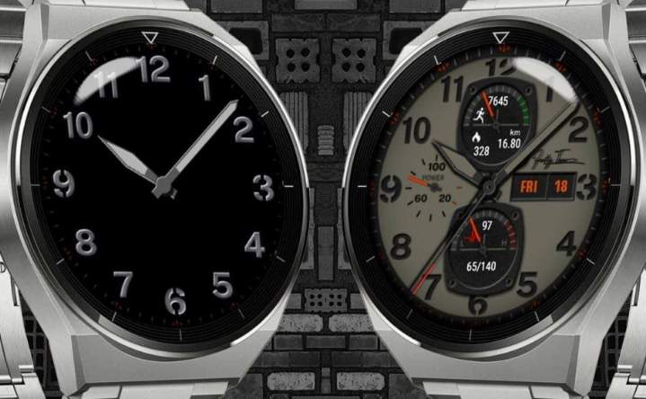 Flyback HQ Hybrid watchface theme with AOD