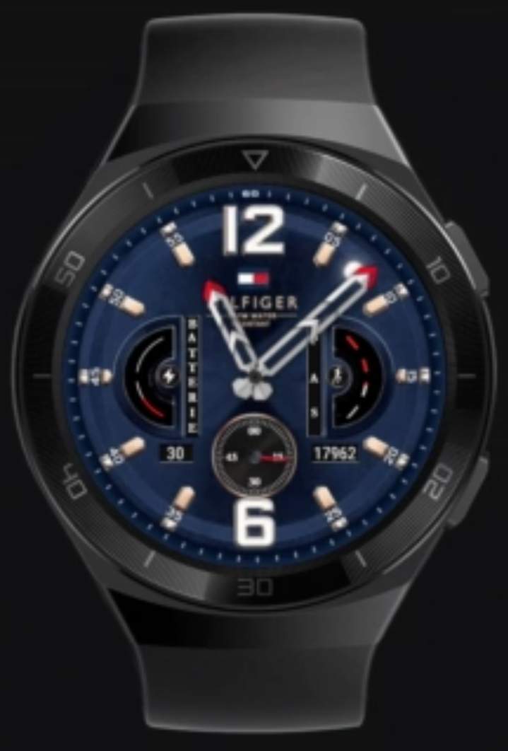 Hilfiger HQ ported realistic watch face theme