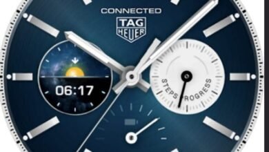 Carrera tag heuer connected HQ hybrid watch face theme