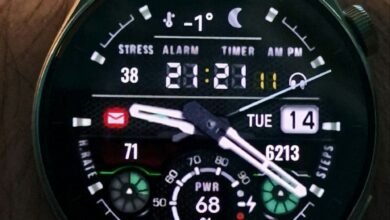 Power hybrid watchface theme